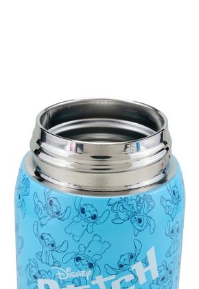 Imagem de Kit Mochila Garrafa Infantil Disney Stitch Escolar Passeio Menina