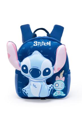 Imagem de Kit Mochila Garrafa Infantil Disney Stitch Escolar Passeio Menina