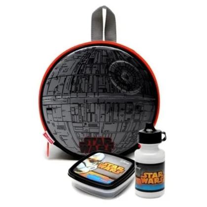 Imagem de Kit Mochila Grande Com Rodinha E Lancheira Star Wars