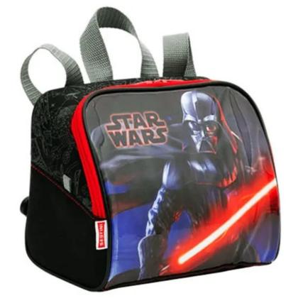 Imagem de Kit Mochila Grande Com Rodinha E Lancheira Star Wars