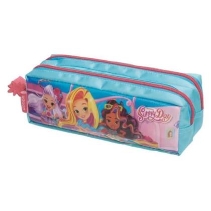 Imagem de Kit Mochila Grande Costas Lancheira Estojo Sunny Day