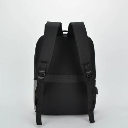 Imagem de Kit Mochila IKA Triple Shoulder Bag Estojo Compartimento Notebook