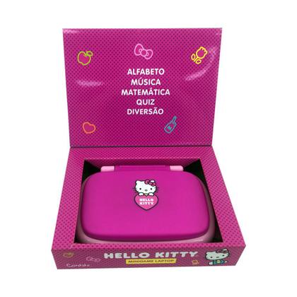 Imagem de Kit Mochila Inf.Pelúcia Hello Kitty + Laptop Inf.Hello Kitty
