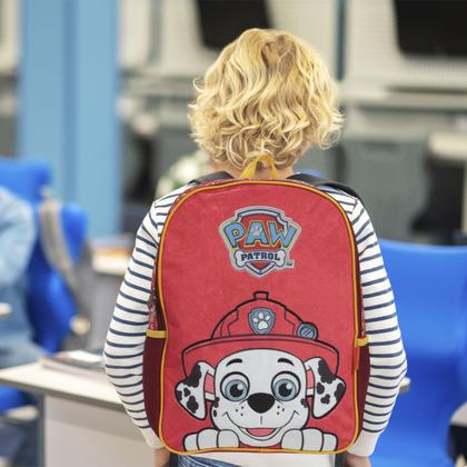Imagem de Kit Mochila Infantil Bolsa Escolar Patrulha Canina Menino