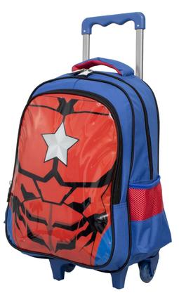 Imagem de Kit Mochila Infantil De Rodinha Lancheira e Estojo Super Star Yins YS42168