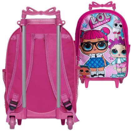 Imagem de Kit Mochila Infantil de Rodinhas LOL Surprise com Lancheira