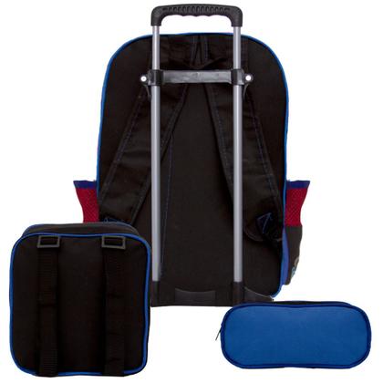 Imagem de Kit Mochila Infantil Menino Rodinhas Tam G Patrulha Canina
