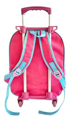 Imagem de Kit Mochila Infantil Minnie Mouse Lisa G Rodinhas Menina F5