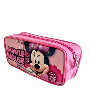 Imagem de Kit Mochila Infantil Minnie Mouse Lisa M Rodinhas Menina F5
