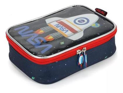 Imagem de Kit Mochila Infantil Patrulheiro Foguete Espacial Rodinha G