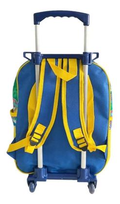 Imagem de Kit Mochila Infantil Paw Patrol Rodinha Patrulha Canina F5 G