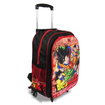 Imagem de Kit Mochila Infantil Rodinhas Dragon Ball Tam G  