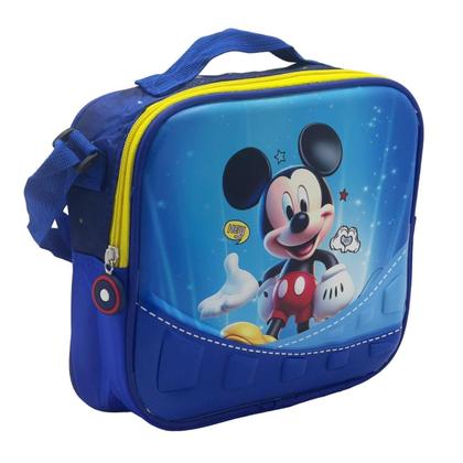 Imagem de Kit Mochila Infantil Rodinhas Escolar 3D - Mickey