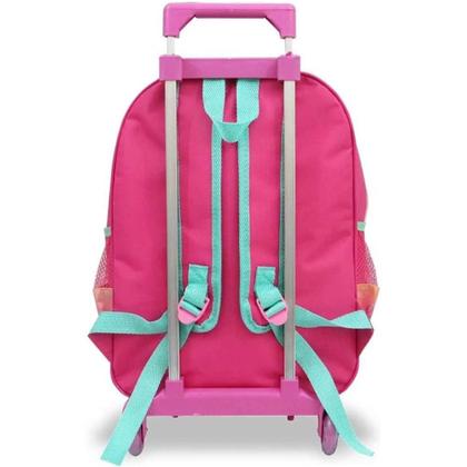 Imagem de Kit Mochila Infantil Unicórnio Fantasy Rodinhas