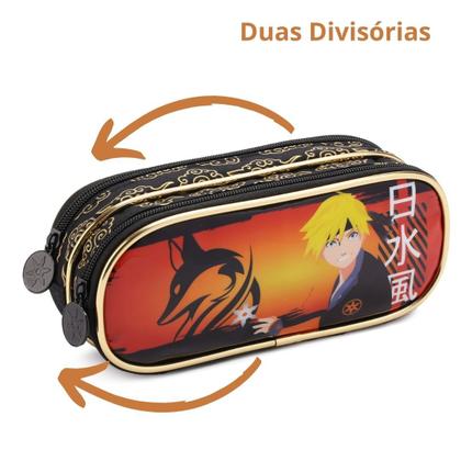 Imagem de Kit Mochila, Lancheira E Estojo Escolar Anime