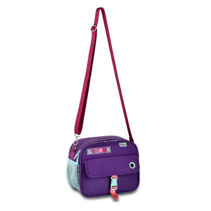 Imagem de Kit Mochila Lancheira Estojo Luluca Escolar Meninas Notebook Meninas Resistente Reforçada