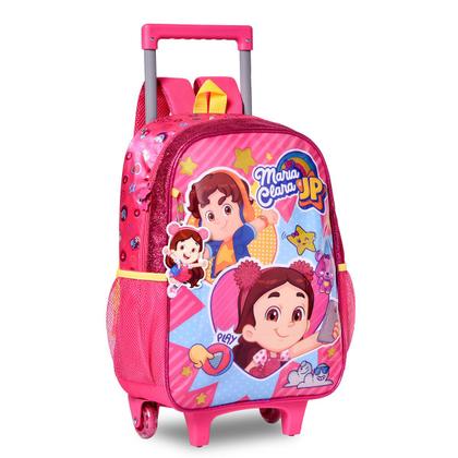 Imagem de Kit Mochila Lancheira Estojo Maria Clara e JP com Estojo e Lancheira Escolar Lançamento