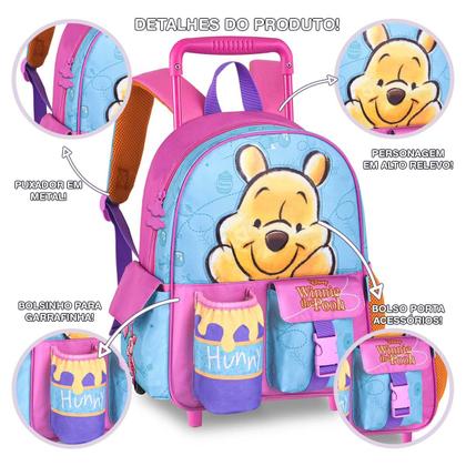 Imagem de Kit Mochila Lancheira Pets Disney Oficial Tsum Tsum Licenciada