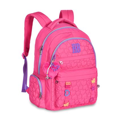 Imagem de Kit Mochila Lancheira Térmica E Estojo Box Rebecca Bonbon Soft Texturizado com Matelassê Bolso Antifurto RB24537