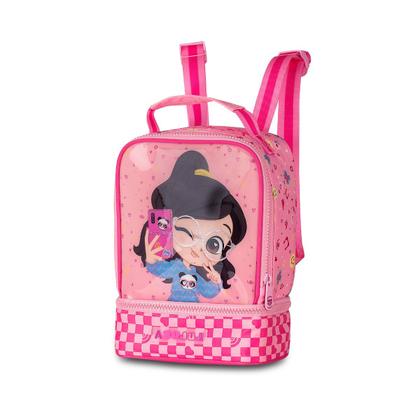 Imagem de Kit Mochila Luluca Costas C/ Lancheira Térmica - Oficial Youtuber Escolar Passeio - Clio