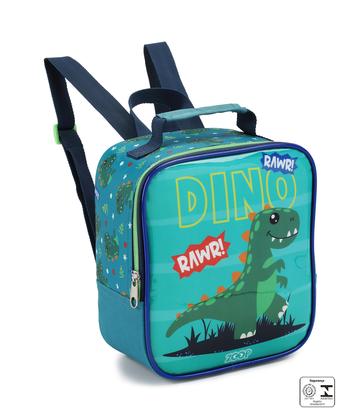 Imagem de Kit Mochila Menino Infantil Dinossauro Com Lancheira Estojo
