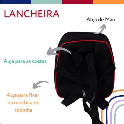 Imagem de Kit Mochila Mickey Mouse Escolar Rodinhas
