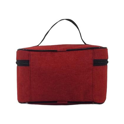 Imagem de Kit Mochila Notebook 15,6 Executiva Rodinha Com Frasqueira