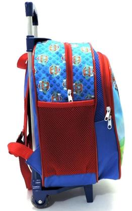 Imagem de Kit Mochila Patrulha Canina Rodas M Paw Patrol Lancheira F5