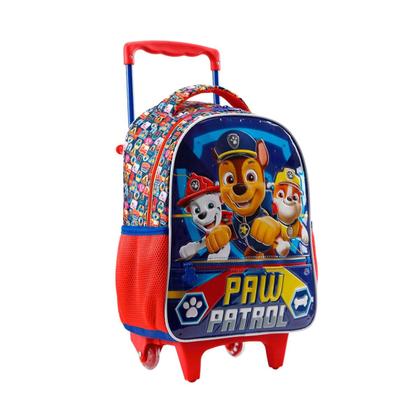 Imagem de Kit Mochila Patrulha Canina Turma 16" Rodas Estojo Lancheira