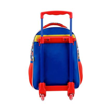 Imagem de Kit Mochila Patrulha Canina Turma 16" Rodas Estojo Lancheira