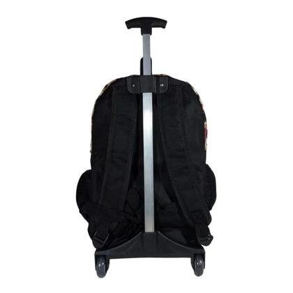 Imagem de Kit Mochila Pokemon Juvenil Infantil Rodinhas Escolar