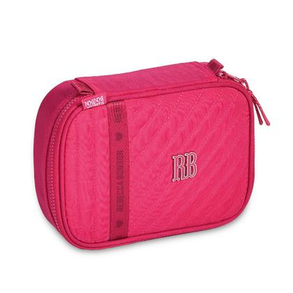 Imagem de Kit Mochila Rb Rebecca Bonbon Carrinho Rodinhas Lancheira Estojo Notebook Juvenil Resistente Reforçada