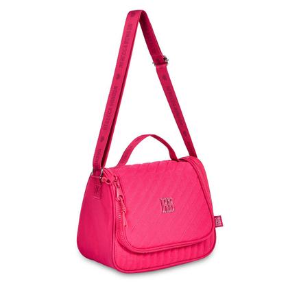 Imagem de Kit Mochila Rb Rebecca Bonbon Carrinho Rodinhas Lancheira Estojo Notebook Juvenil Resistente Reforçada