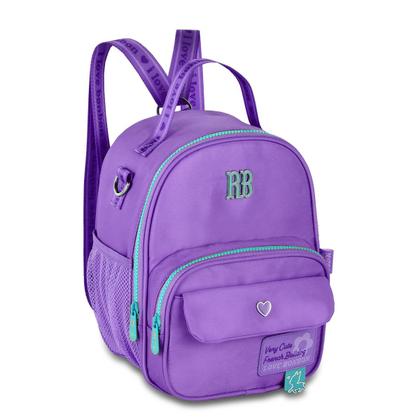 Imagem de Kit Mochila RB Rebecca Bonbon Lancheira Estojo Resistente Notebook Escolar