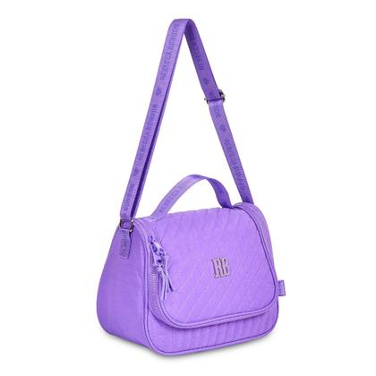 Imagem de Kit Mochila Rb Rebecca Bonbon Lancheira Estojo Rodinha Carrinho Escolar