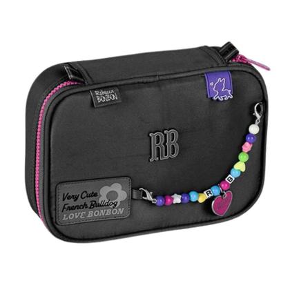 Kit Mochila Rebecca Bonbon Miçangas com Lancheira e Estojo - Kit