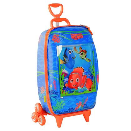Imagem de Kit Mochila Roda Tripla 3D + Lancheira Procurando Nemo Maxtoy DIPLOMATA