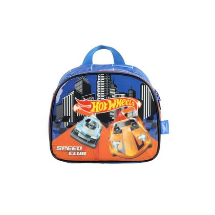 Imagem de Kit Mochila Rodas Hot Wheels Lancheira Estojo Carros Escolar