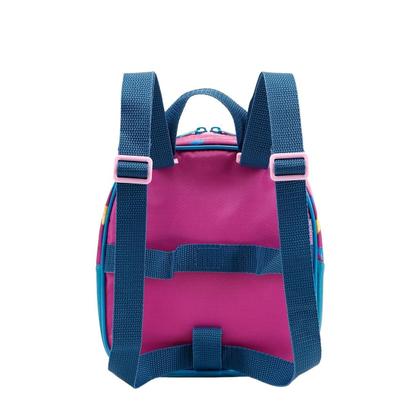 Imagem de Kit Mochila Rodas Lancheira Estojo Pequena Sereia Pink