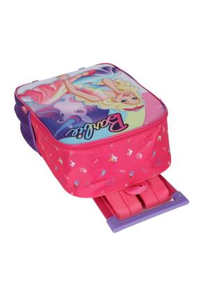 Imagem de Kit Mochila Rodas Lancheira Infantil Luxcel Barbie IC41422BB