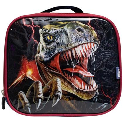 Imagem de Kit mochila rodinha com lancheira e estojo paptor 17"