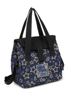 Imagem de Kit Mochila Rodinha Juvenil Masculina Estampa Metalizada Up4You 46622