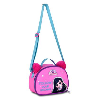 Imagem de Kit Mochila Rodinha Luluca Pandinha Lancheira Estojo 2026 Rosachiclete Luluca Youtuber