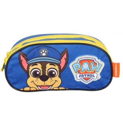 Imagem de Kit Mochila Rodinha Paw Patrol Canina + Lancheira + Estojo Duplo Original Luxcel