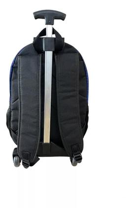 Imagem de Kit Mochila Rodinha Sonic Com Estojo E Lancheira Infantil