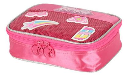 Imagem de Kit Mochila Rodinhas C/ Led Original Barbie Com Chaveiro
