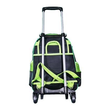 Imagem de Kit Mochila Rodinhas Com Estojo Lancheira Escolar 3 Pcs Hulk