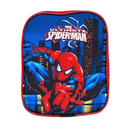 Imagem de Kit Mochila Rodinhas Infantil Homem Aranha Com Lancheira e Estojo Tam G
