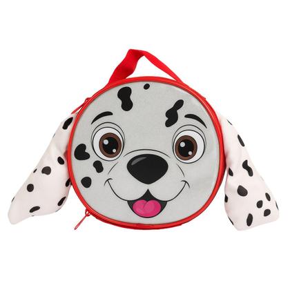 Imagem de Kit Mochila Rodinhas Lancheira Estojo Escolar Cachorro Dog Pet Yepp