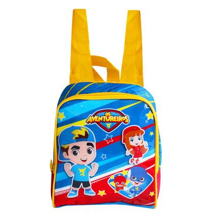 Imagem de Kit Mochila Rodinhas Os Aventureiros Com Lancheira Infantil